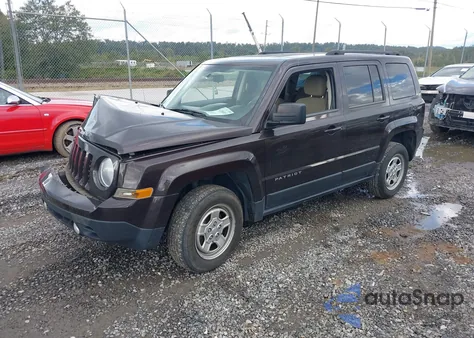 2014 Jeep Patriot Sport from USA, damaged, VIN 1C4NJRBB6ED601791